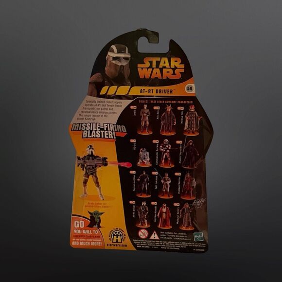 Star Wars Revenge of the Sith ROTS AT-At Driver Missle Action Figure #54 3.75” - Picture 4 of 6